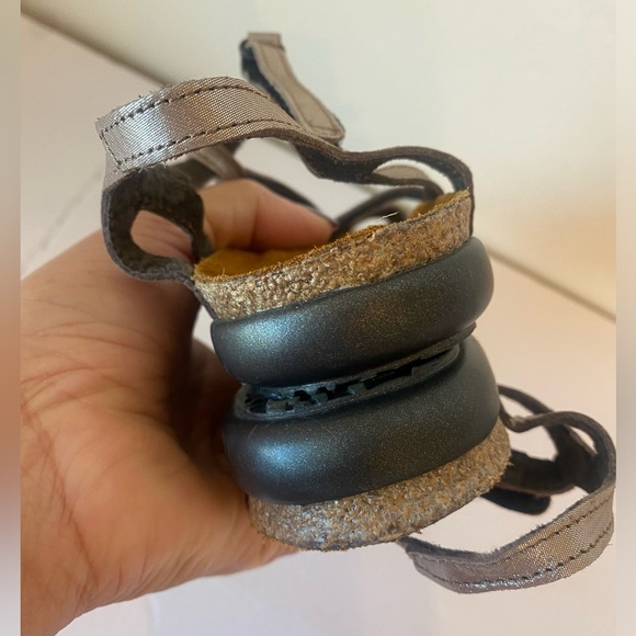 Naot Women's Dorith In Silver Threads Leather - 38 - Picture 5 of 11